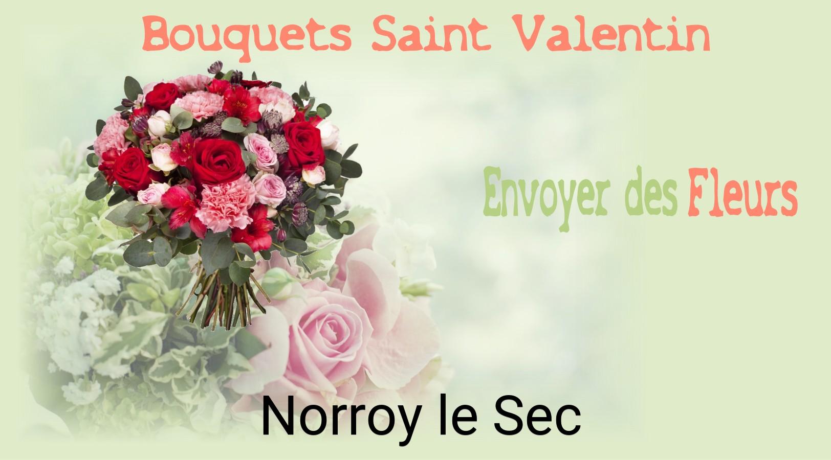 Roses de Saint-Valentin livrées à Norroy-le-Sec